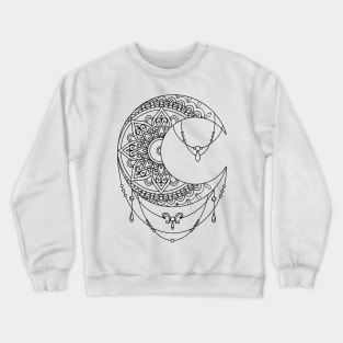 Chandelier Moon Crewneck Sweatshirt